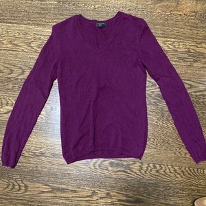 100% cashmere sweater